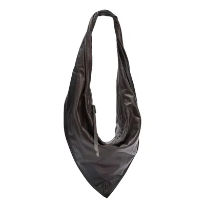 Pre-owned Lemaire Scarf Small Bag 'black/dark Chocolate' | Men's Size Onesize