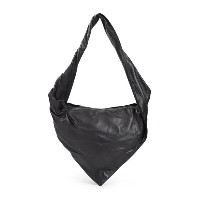 Lemaire Scarf Small Shoulder Bag Women In Brown