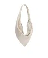 Lemaire Scarf Twisted-strap Leather Shoulder Bag In White