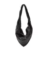 Lemaire Scarf Twisted-strap Shoulder Bag In Black