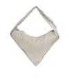 Lemaire Scarf Twisted-strapped Triangular Shoulder Bag In Brown