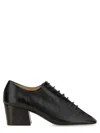 Lemaire Souris Derby Leather Pumps In Black