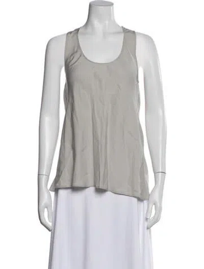 Pre-owned Lemaire Scoop Neck Sleeveless Top W/ Tags In White