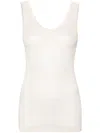 Lemaire Nahtloses Geripptes Tanktop