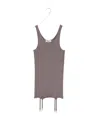 Lemaire Seamless Wool Tank Top In Gray
