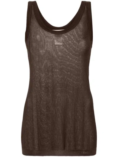 LEMAIRE LEMAIRE SEAMLESS RIBBED TANK TOP