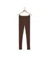 Lemaire Second Skin Jersey Leggings In Red