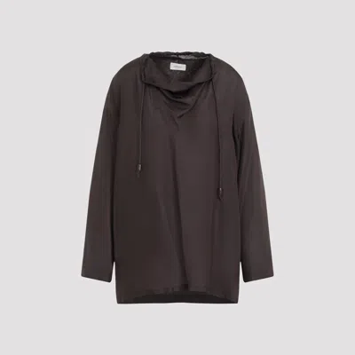 LEMAIRE SHAWL COLLAR TOP