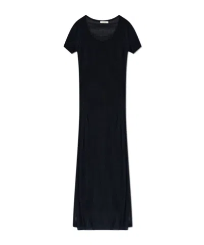 Lemaire Transparent Dress In Black