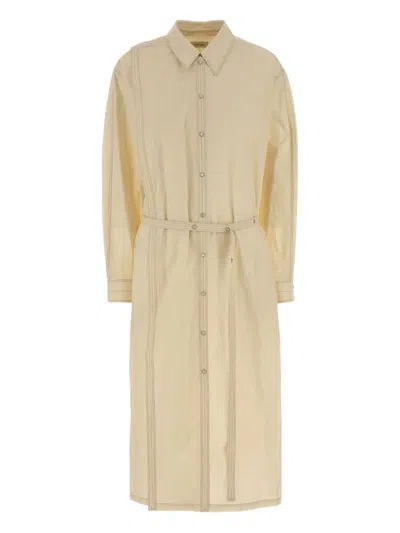 LEMAIRE SHIRT BELTED DRESS