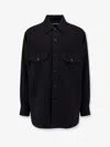 Lemaire Long-sleeve Buttoned Jacket In Black