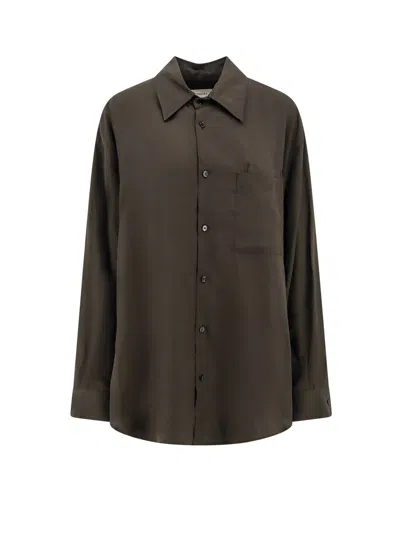 Lemaire Shirt In Brown