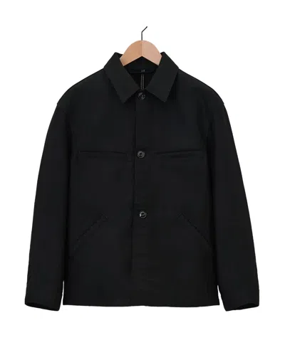 Lemaire Shirt Casual Jacket In Black