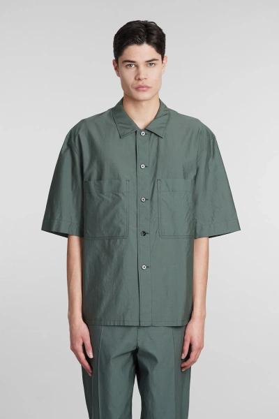 Lemaire Shirt In Green Cotton