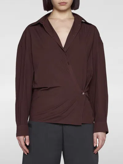 Lemaire Shirt  Woman Colour Brown
