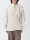 Lemaire Shirt  Woman Color Cream In Gray