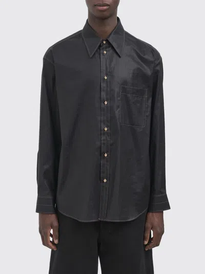 Lemaire Shirt Men In Black