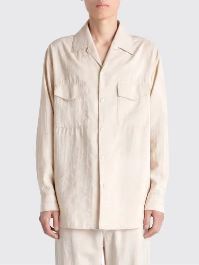 Lemaire Shirt Men In Neutral