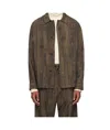 Lemaire Shirt Pajamas In Brown