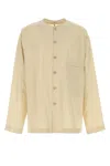 Lemaire Luxe Silk-nylon T-shirt In Neutral