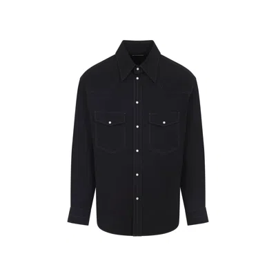 LEMAIRE SHIRTS BLACK