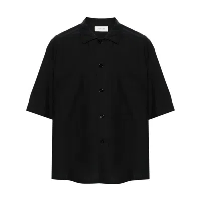 Lemaire Shirts In Black
