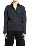 Lemaire Shirts In Black