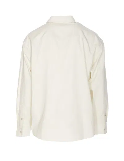 Lemaire Shirts In White