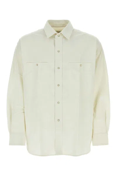 Lemaire Shirts In White