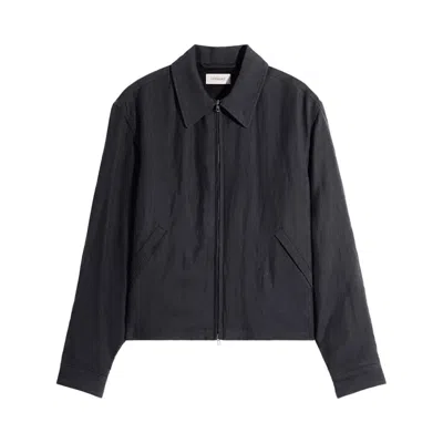 Pre-owned Lemaire Short Blouson 'ash Black' | Men's Size 52