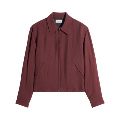 Pre-owned Lemaire Short Blouson 'porto' | Red | Men's Size 48
