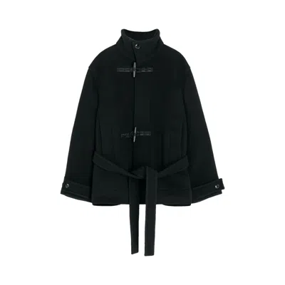 Pre-owned Lemaire Short Duffle Coat 'black' | Women's Size 36