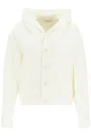Lemaire Off-white Hooded Bomber Jacket