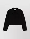 Lemaire Short Jacket With Pointed Collar And Pockets