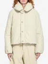 Lemaire Short Puffer Jacket In Neutral