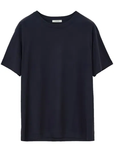 Lemaire Short Sleeve T-shirt Clothing In Blue
