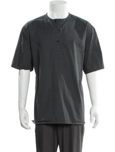 Pre-owned Lemaire Short Sleeve Shirt In Gray