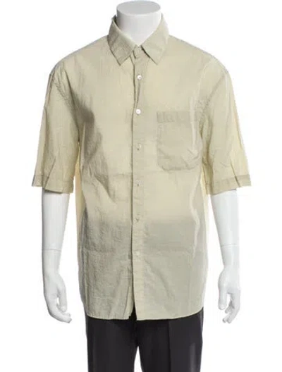 Pre-owned Lemaire Short Sleeve Shirt In Neutral