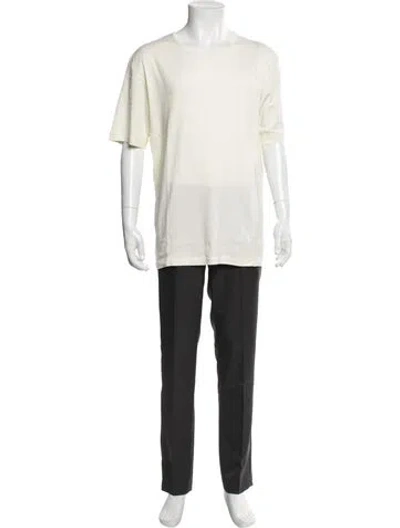 Pre-owned Lemaire Short Sleeve Shirt In White