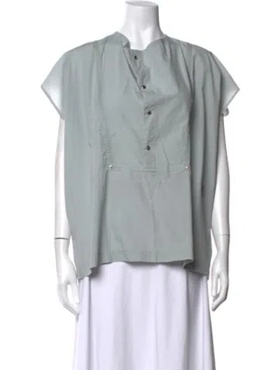 Pre-owned Lemaire Short Sleeve Top W/ Tags In Grey