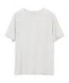 Lemaire Short Sleeved Crewneck T-shirt In White