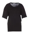 Lemaire T-shirts And Polos In Black