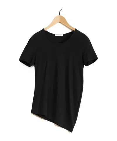 Lemaire Short-sleeved T-shirt In Black