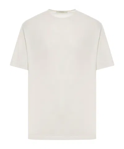 Lemaire Short-sleeved T-shirt In White