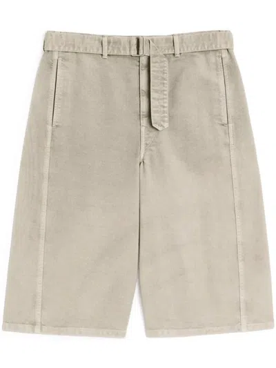 Lemaire Shorts In Bg Natural Beige