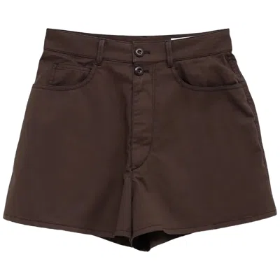 Pre-owned Lemaire Shorts 'ristretto' | Brown | Women's Size 38