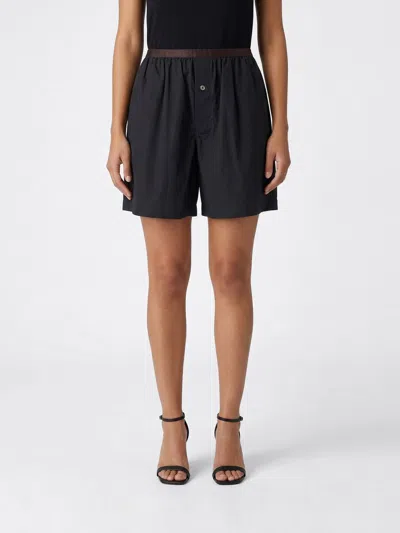 Lemaire ショートパンツ  レディース カラー グレー In Black