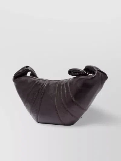 Lemaire Shoulder Bag Lambskin Curved Construction