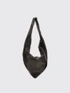 Lemaire Small Scarf Shoulder Accessory In Brown