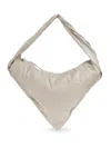 Lemaire Scarf Twisted-strapped Triangular Shoulder Bag In White